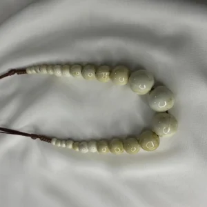 Graduated Ceramic Bead Necklace